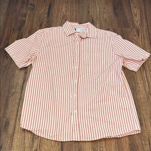 Old Navy Mens  Striped Short Sleeve Shirt